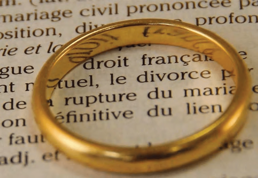 Le divorce sans juge