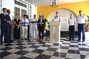 Le préfet a présenté ses vœux aux forces de sécurité de la Martinique