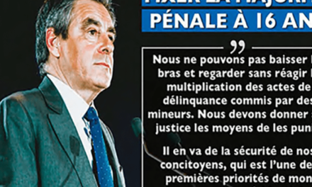 Délinquance : pourquoi François Fillon revient sur l’âge de la majorité pénale