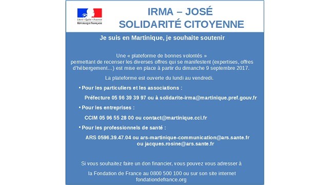 Solidarité citoyenne IRMA