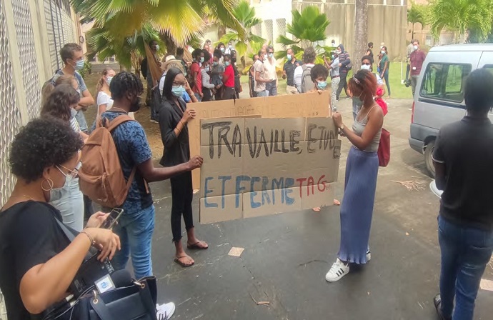 La crise se poursuit à l’université des Antilles