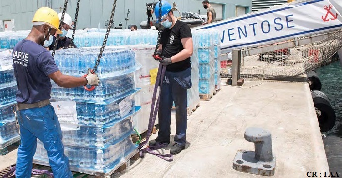 Elan de solidarité pour Saint-Vincent-et-les-Grenadines