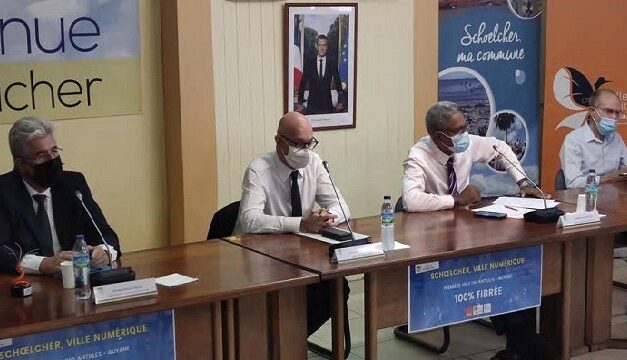 Schoelcher devient la première commune 100 % fibre optique des Antilles-Guyane