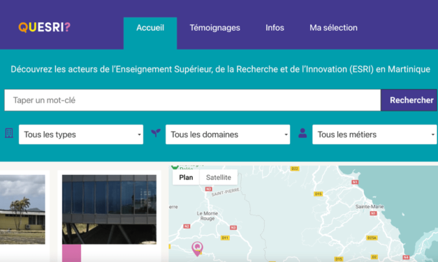 QUESRI : la Martinique se dote d’une plateforme de recherche et d’innovation