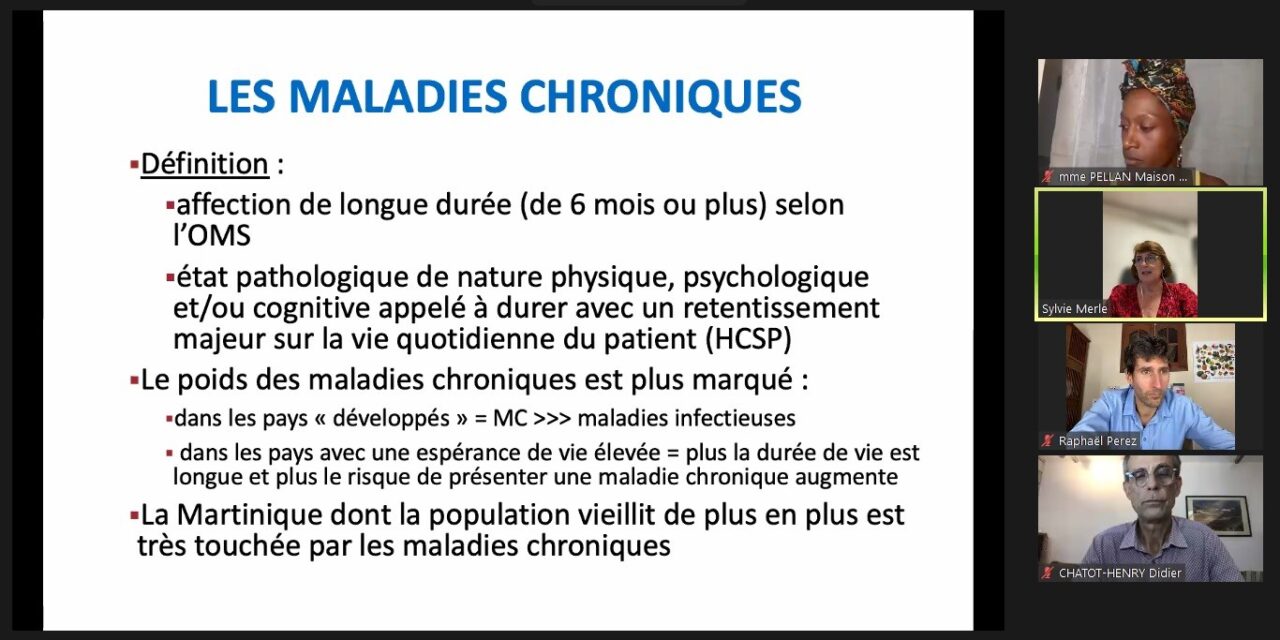 Quatre personnes sur dix atteintes de maladies chroniques en Martinique