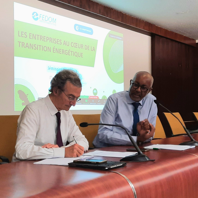 La Martinique accueille la FEDOM autour de la question de la transition énergétique