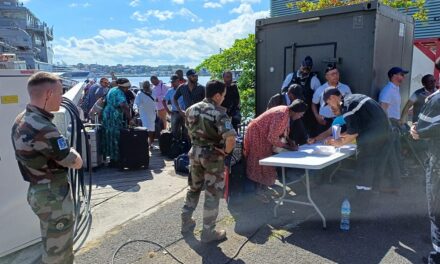 Fort-de-France, port d’accueil des personnes évacuées d’Haïti