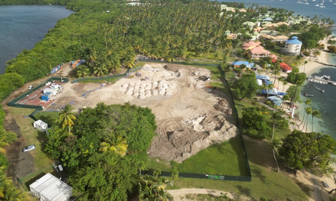 La découverte d’un site Arawak majeur sur le chantier du Club Med