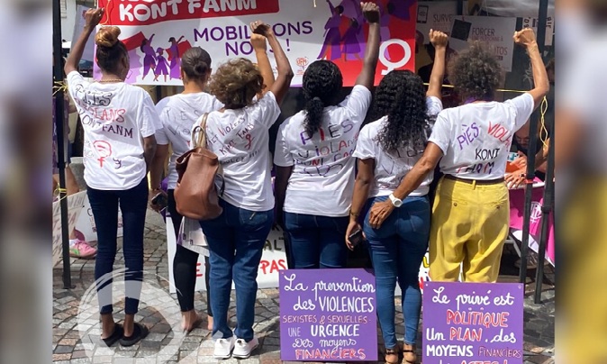 Des violences toujours trop nombreuses envers les femmes en Martinique